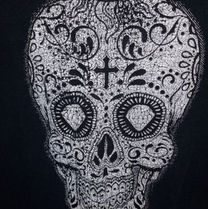 🐮 🐄 Skull and Cross 3XL Short Sleeve T-Shirt